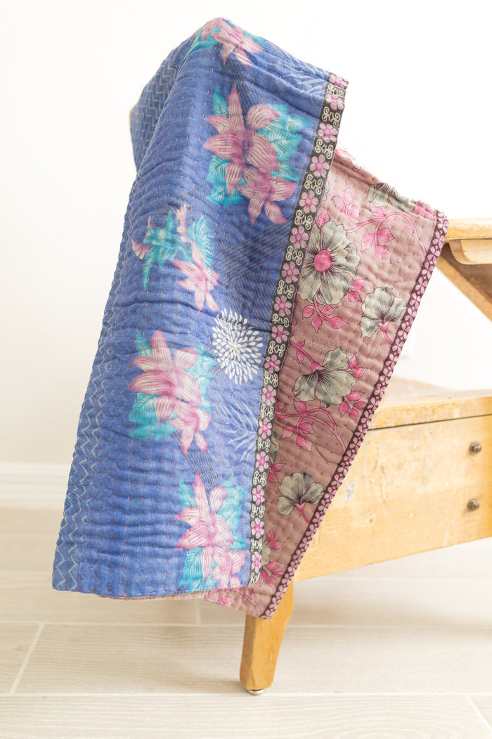 dignify Kantha Baby Blanket Quilt