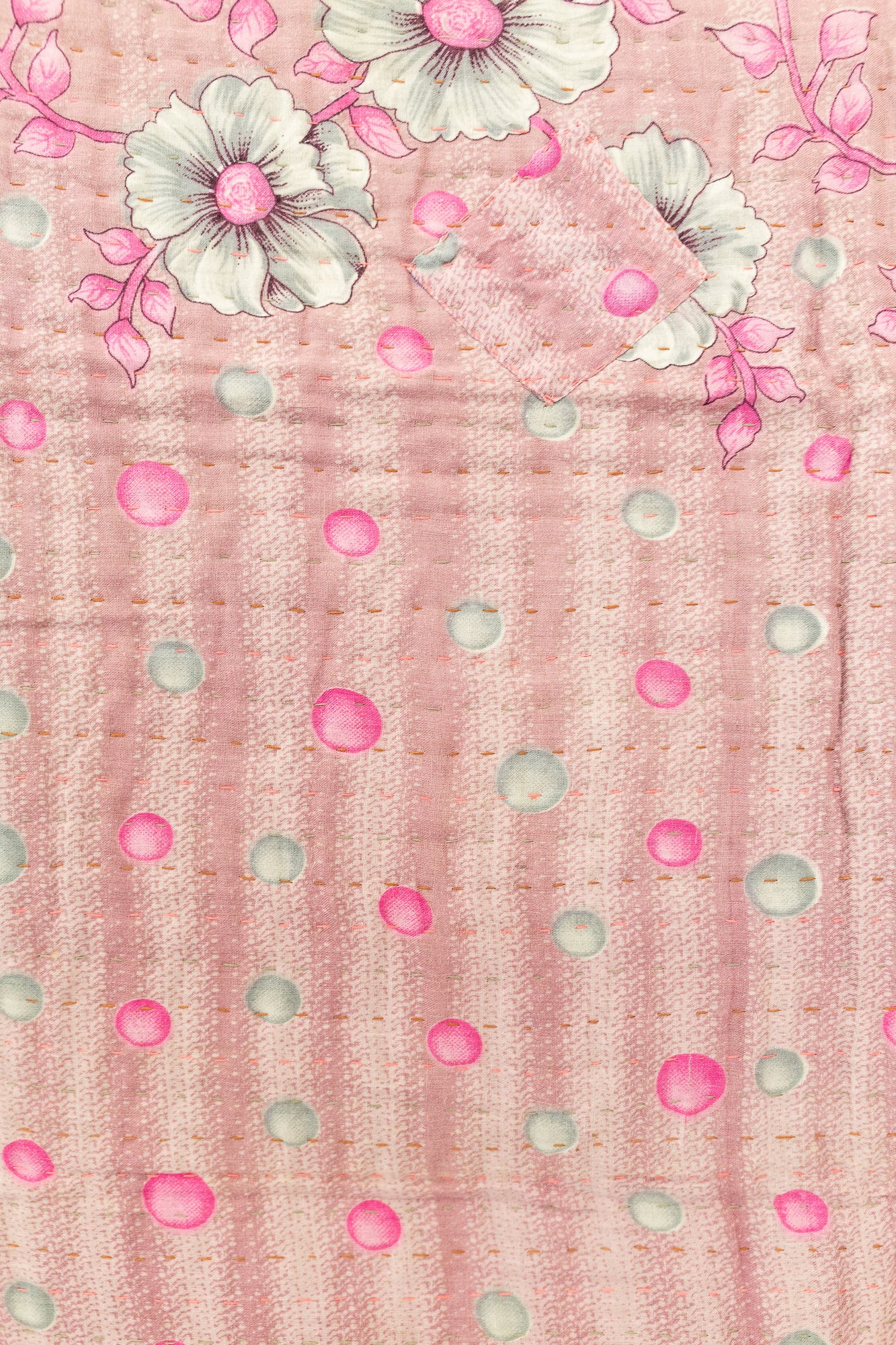 Bliss No. 6 Kantha Baby Blanket