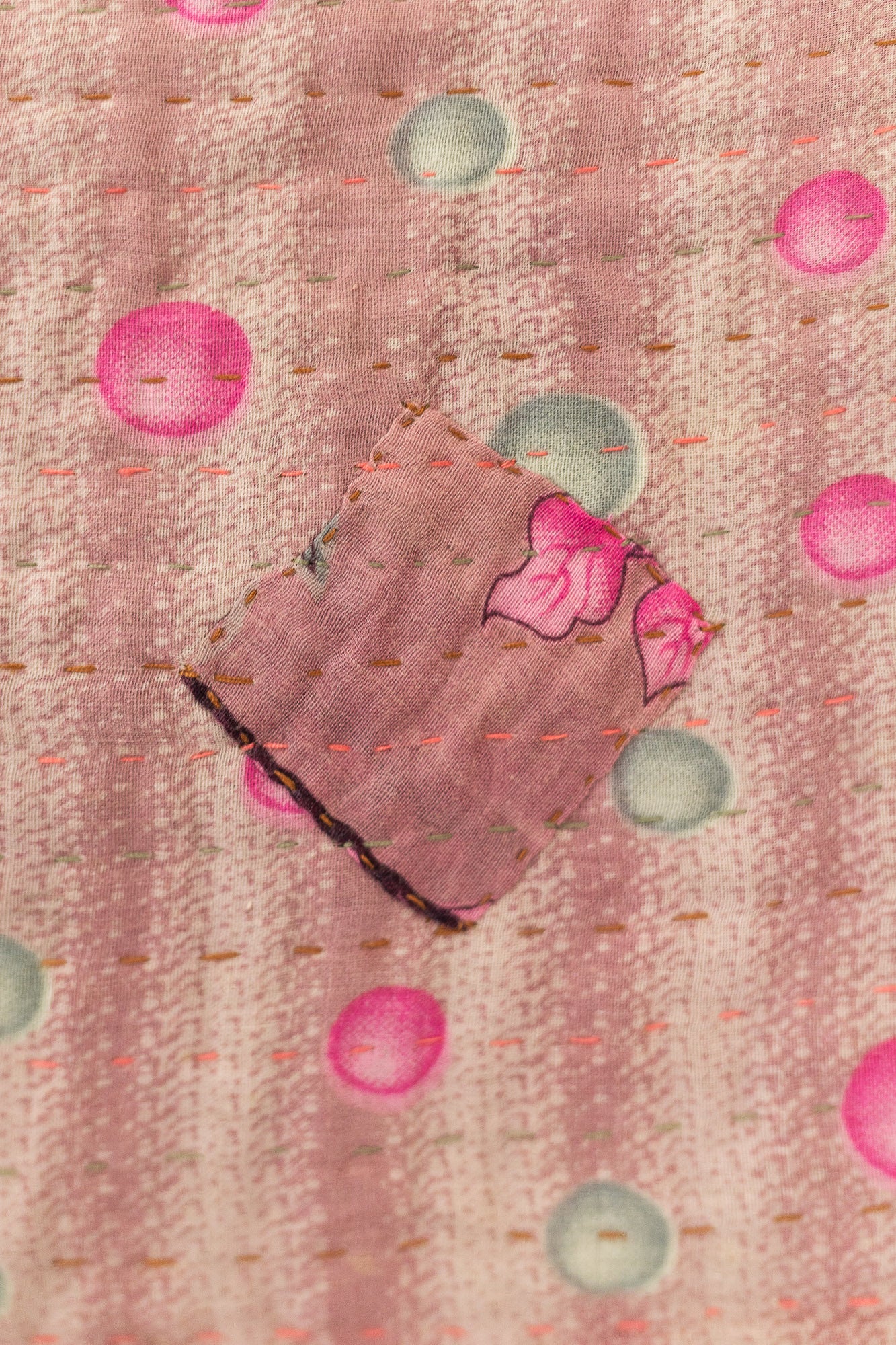 Bliss No. 6 Kantha Baby Blanket