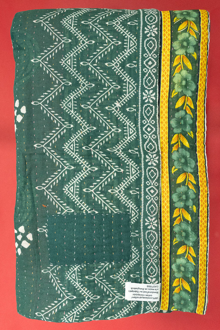 Kantha Holiday Throw