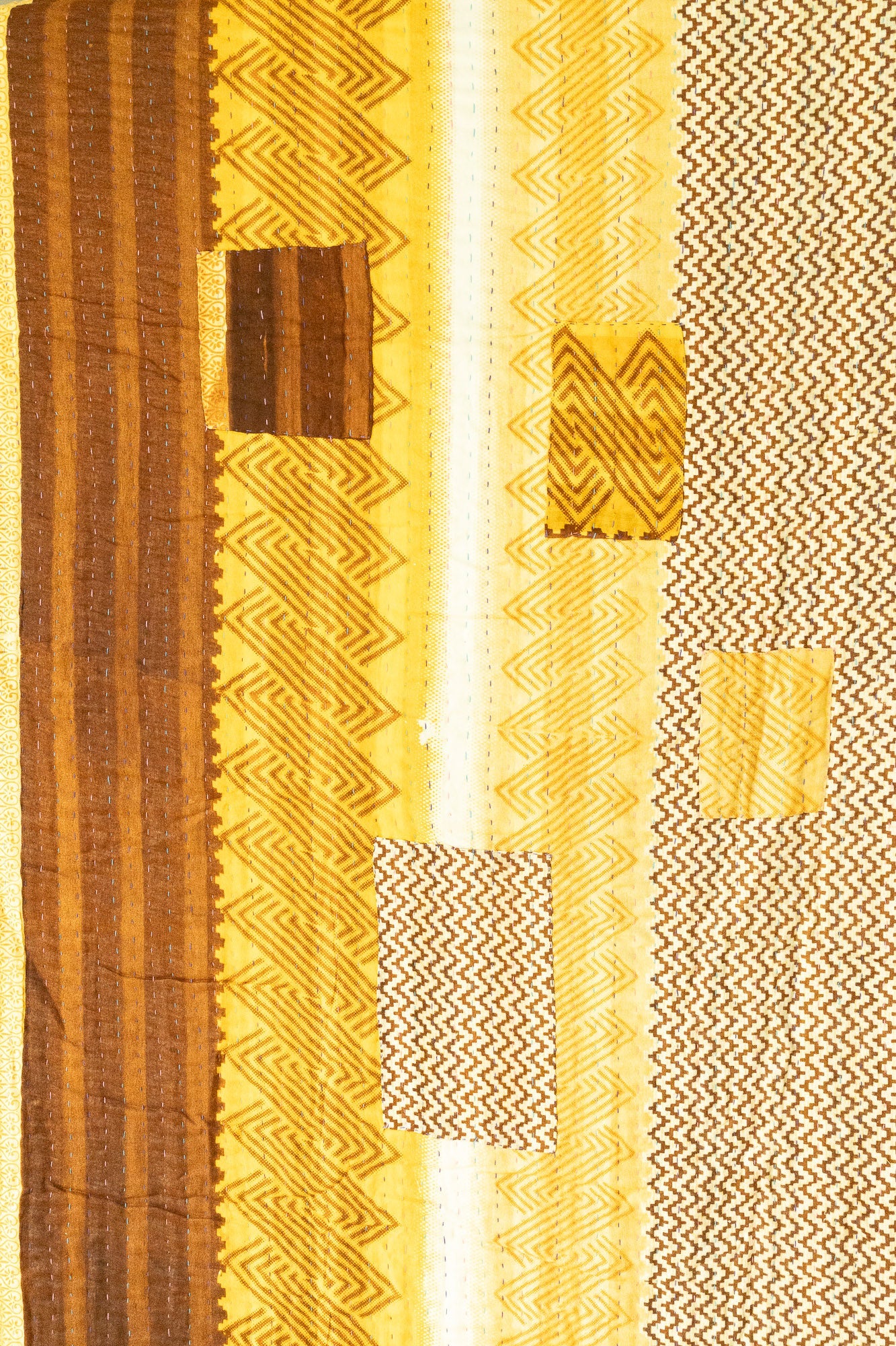 Bloom Large Kantha Throw