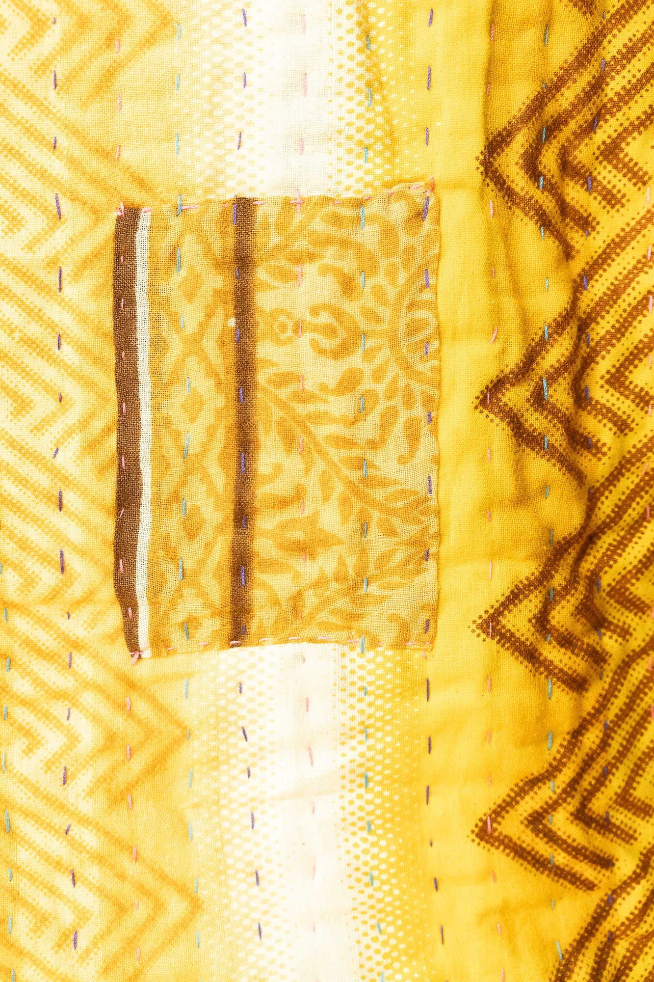 Bloom Large Kantha Throw