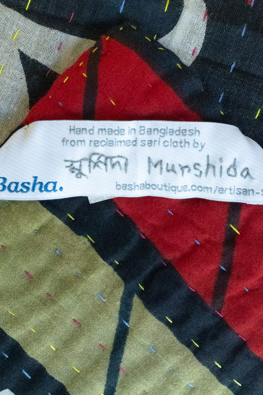 Bravery Kantha Throw