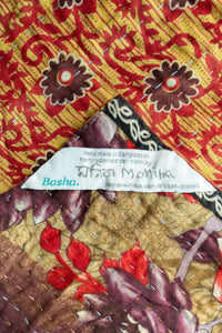 Bravery Large Kantha Throw Blanket