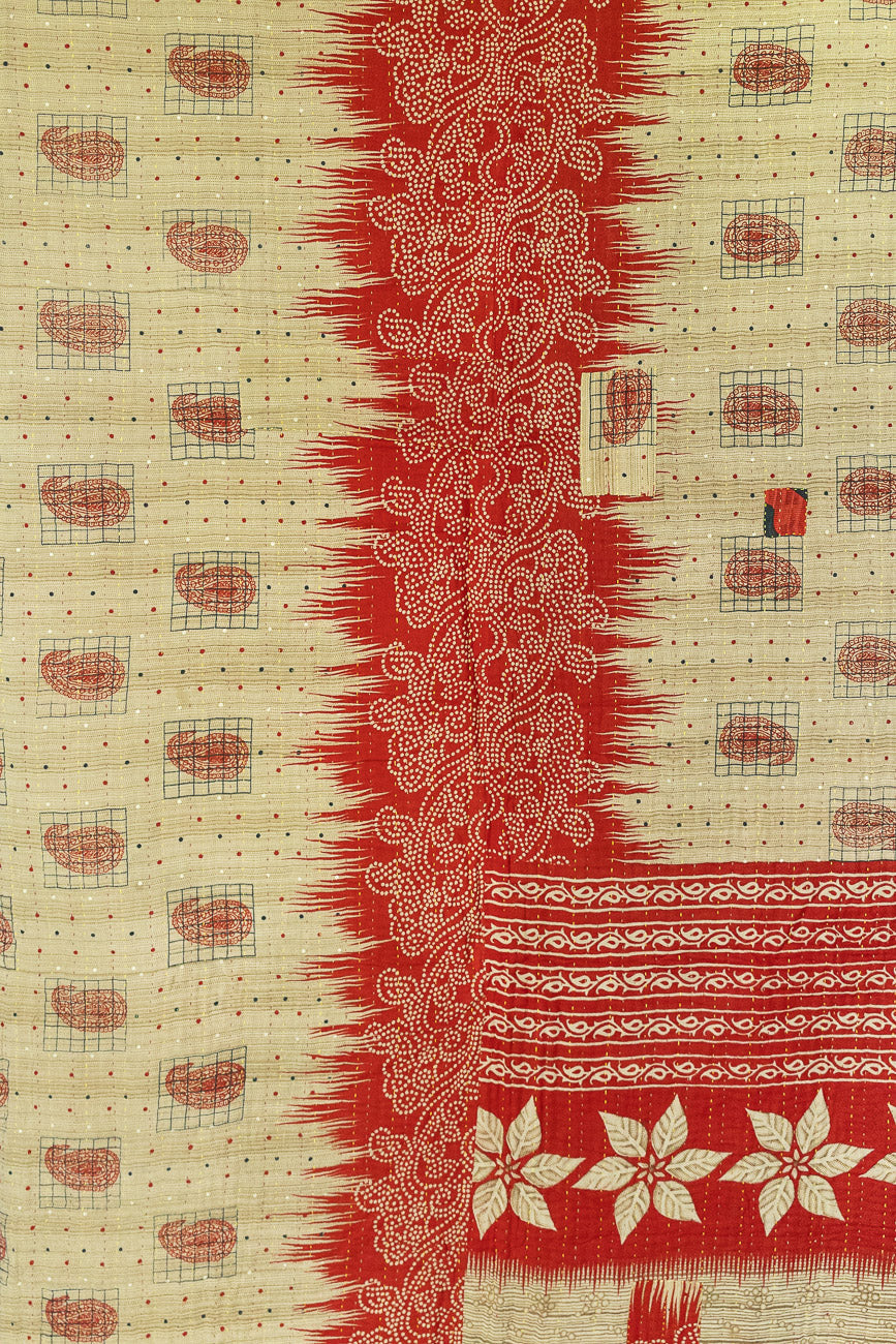 Breathe Large Kantha Throw