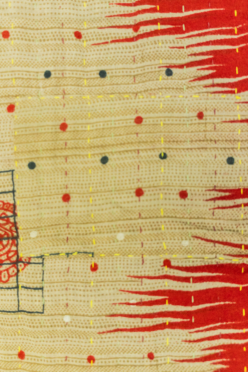 Breathe Large Kantha Throw