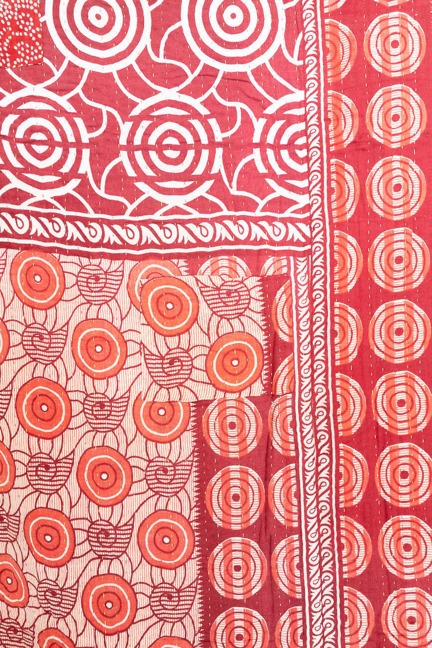 Breathe Large Kantha Throw