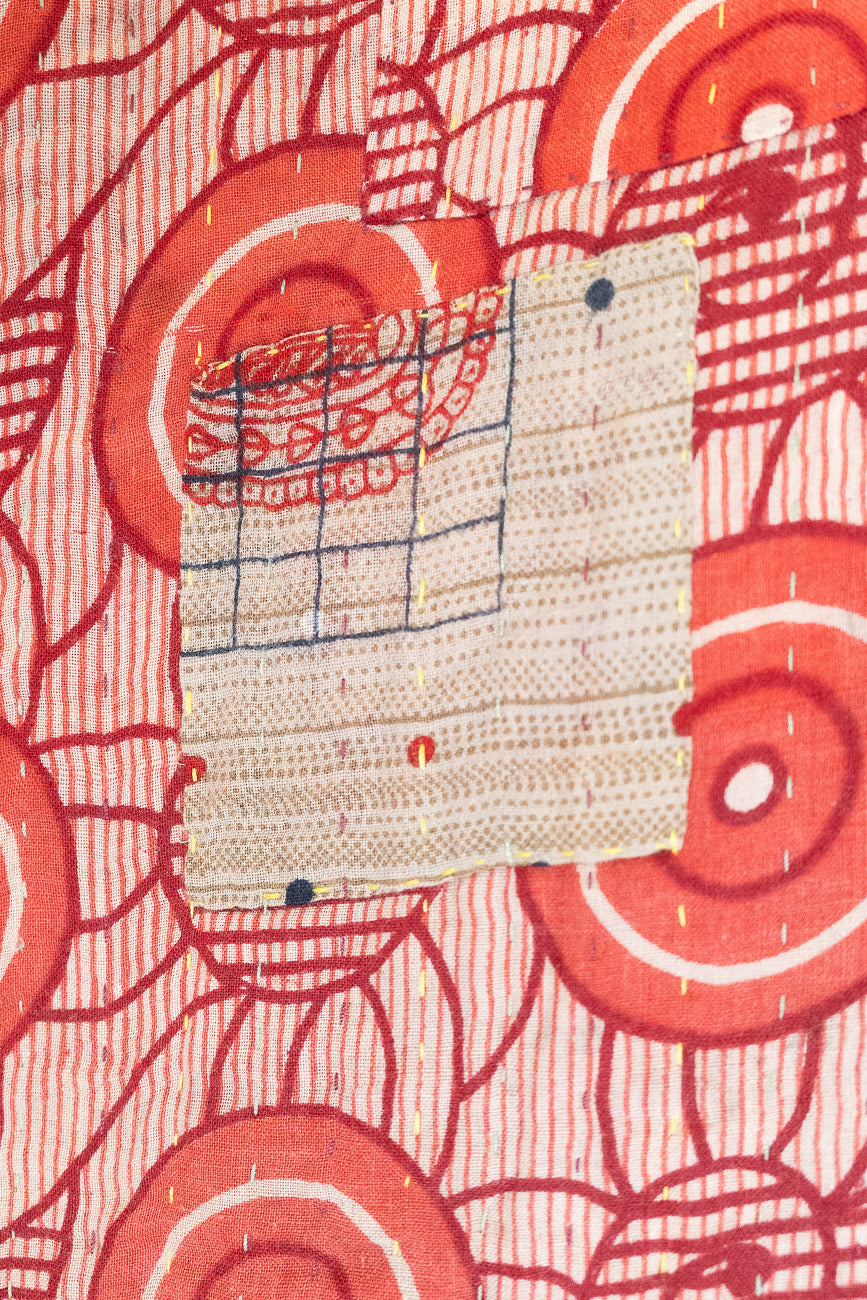 Breathe Large Kantha Throw