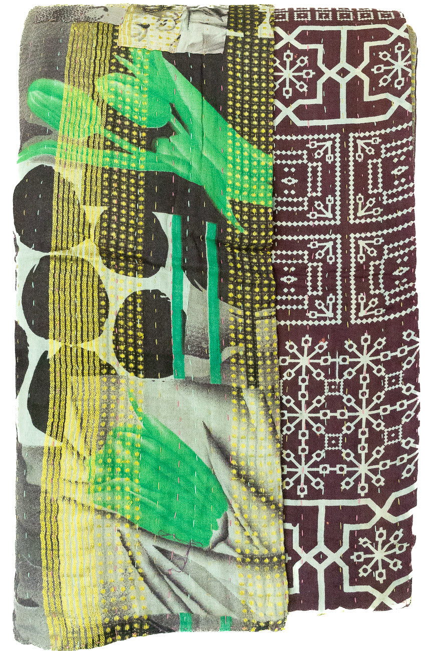 Beautiful Kantha Throw