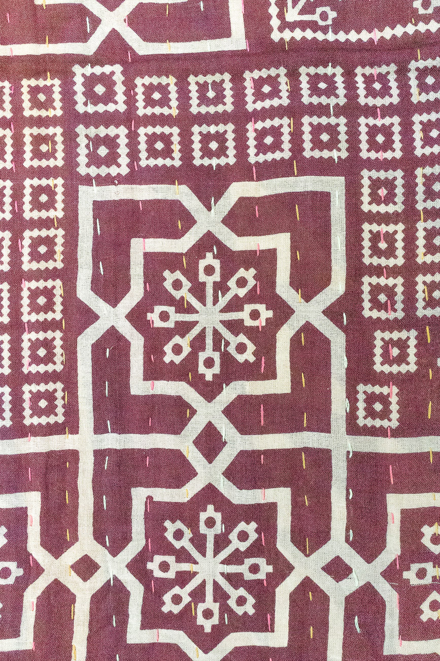 Beautiful Kantha Throw