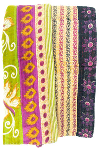 Kantha Throw Bed Quilt