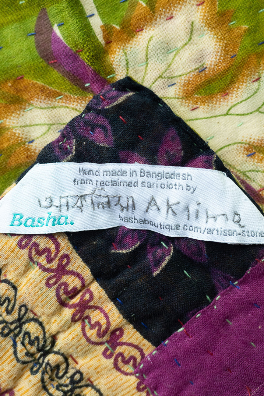 Brighten Kantha Throw