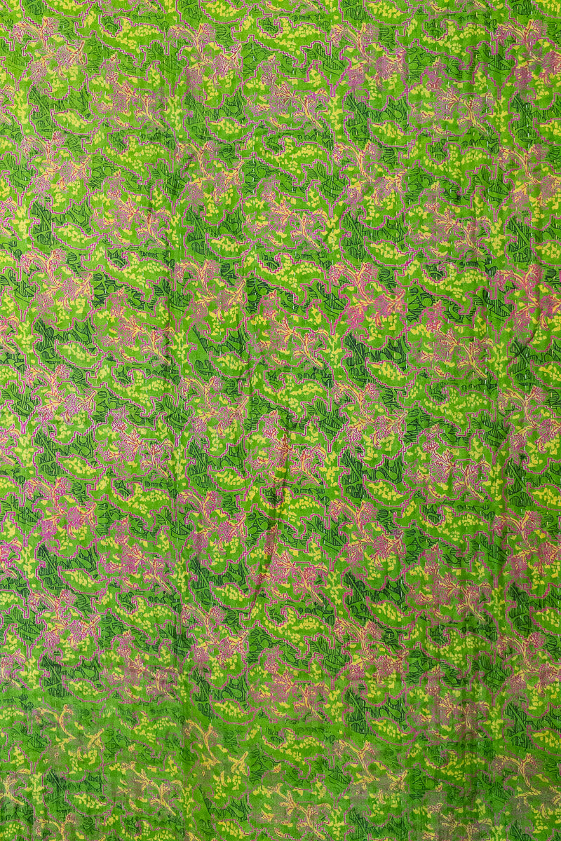 Brighten Silk Blend Kantha Throw