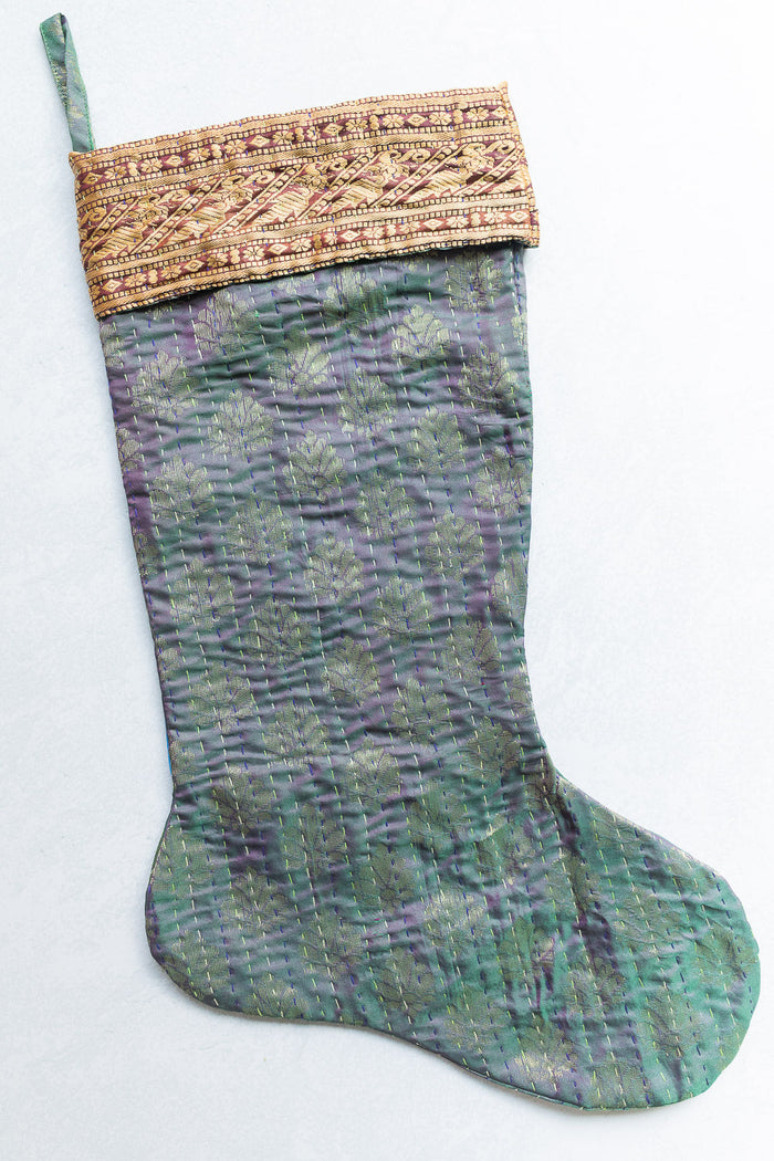 dignify Kantha Christmas Stocking