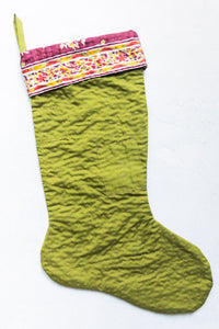dignify Kantha Christmas Stocking