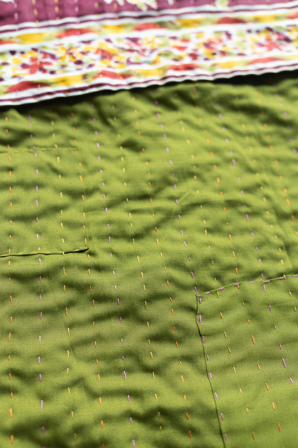 Bright No. 11 Kantha Silk Holiday Stocking