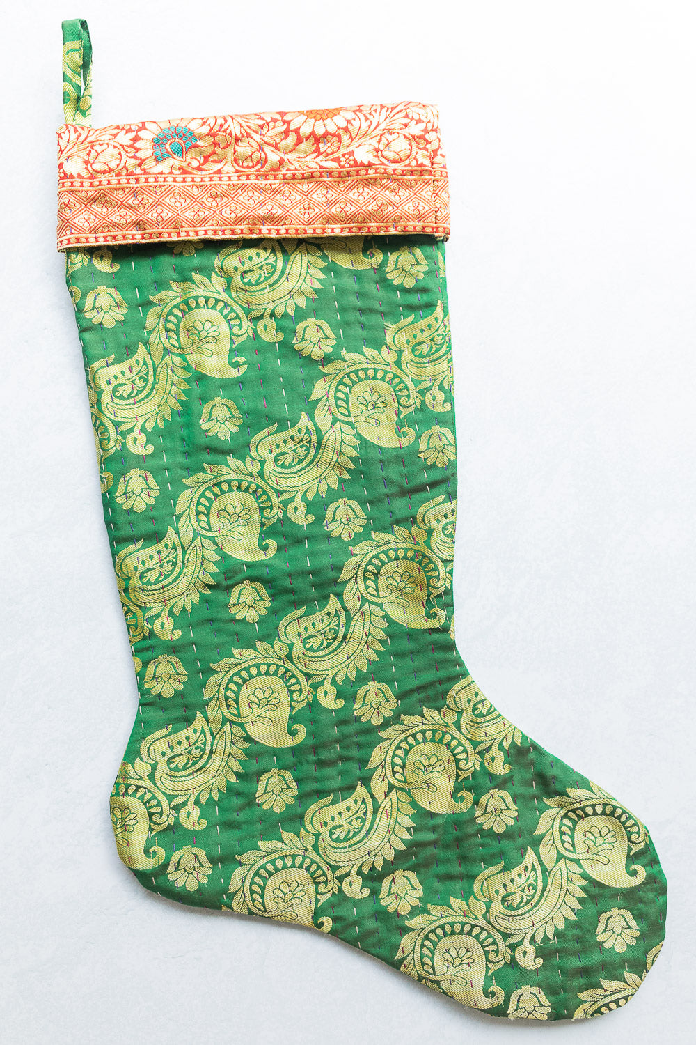 dignify Kantha Christmas Stocking