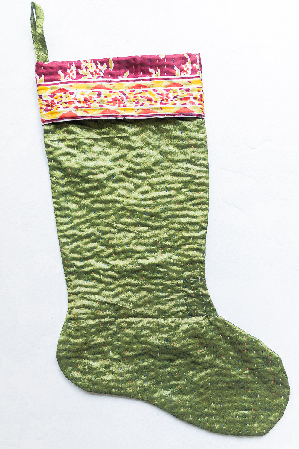 dignify Kantha Christmas Stocking