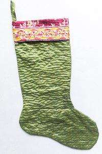 dignify Kantha Christmas Stocking