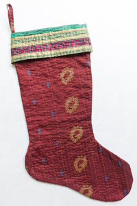 dignify Kantha Christmas Stocking