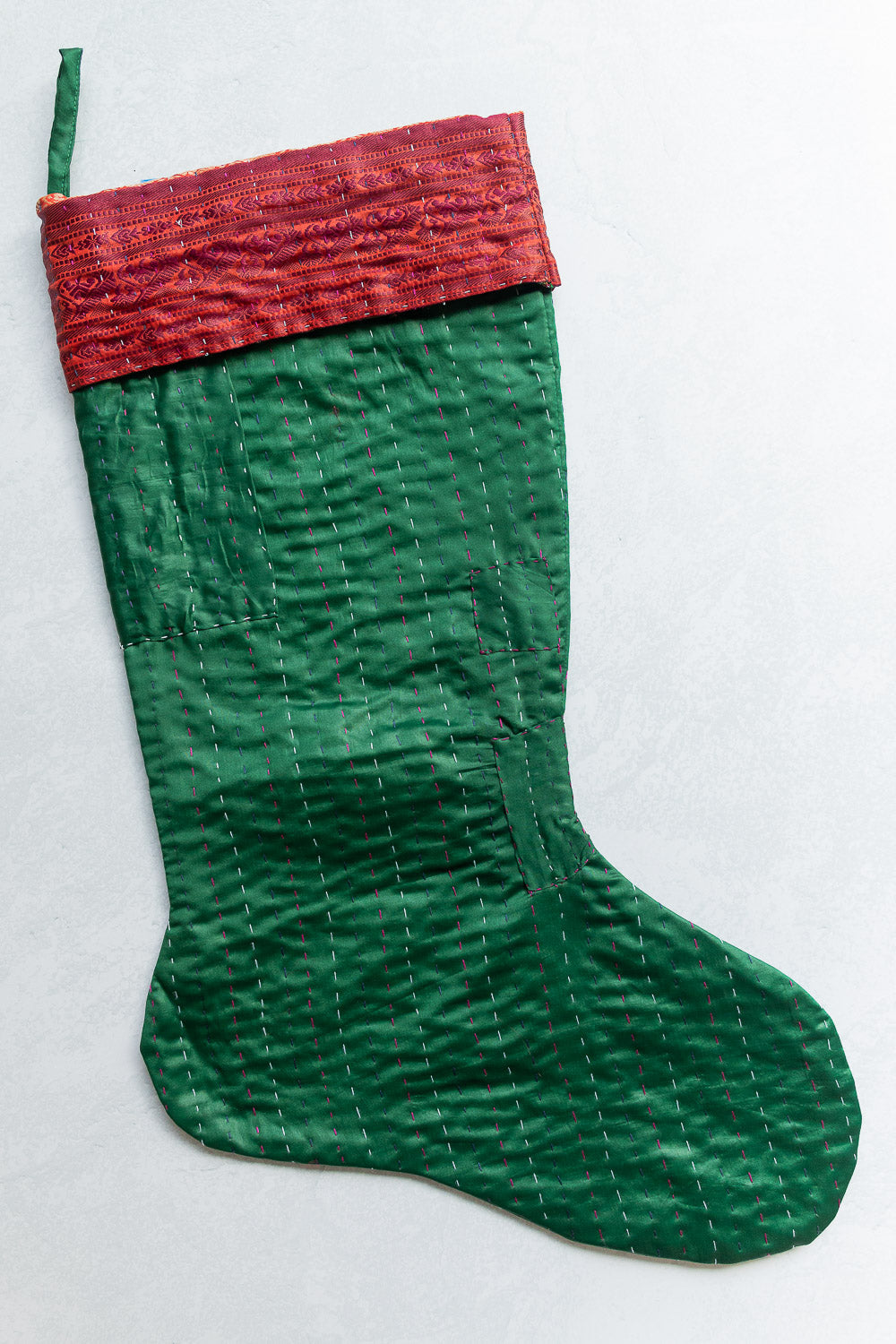 dignify Kantha Christmas Stocking