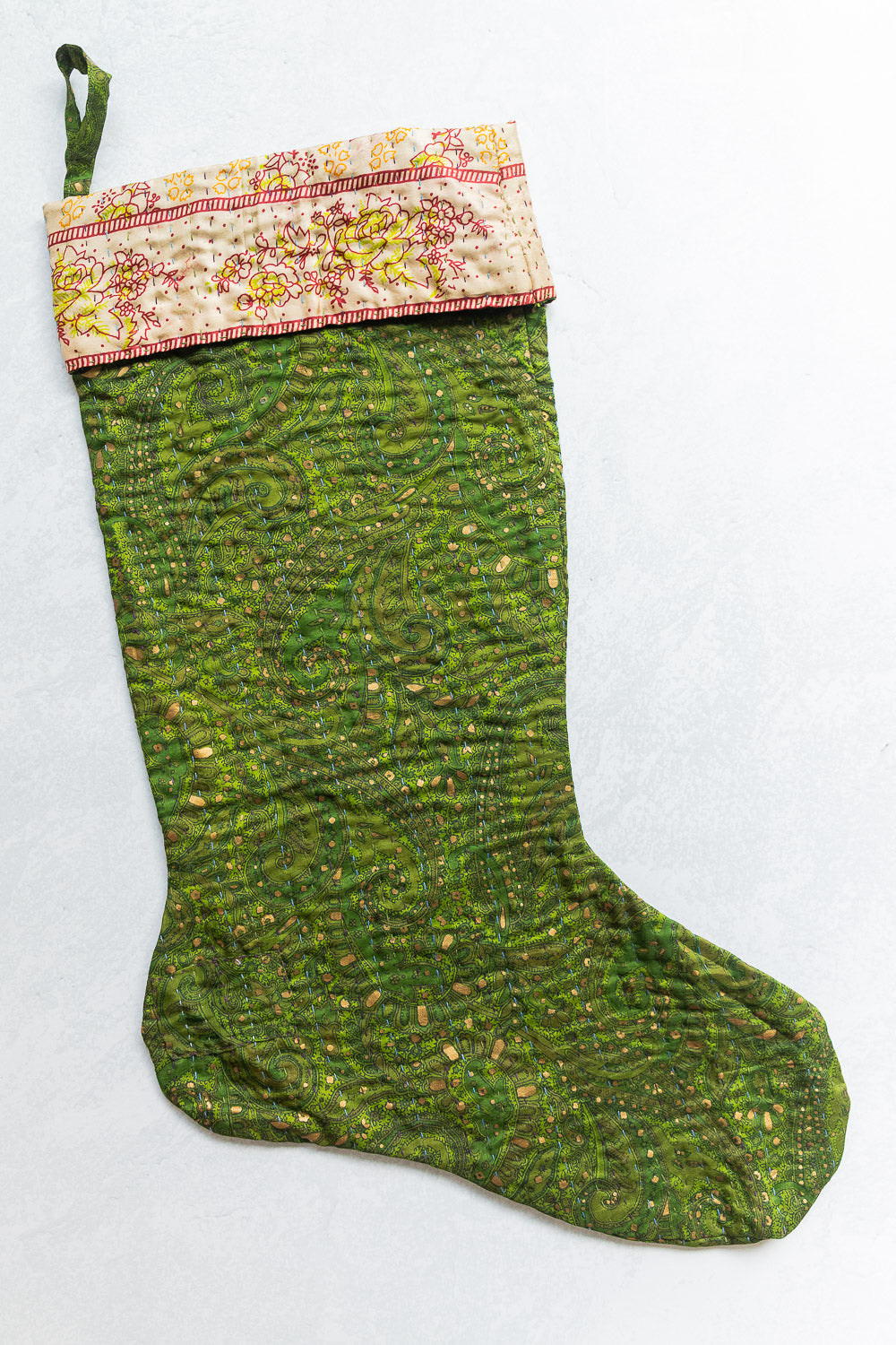 dignify Kantha Christmas Stocking