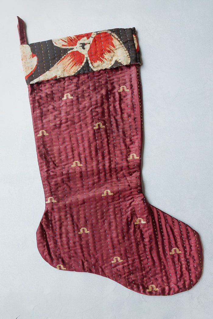 dignify Kantha Christmas Stocking