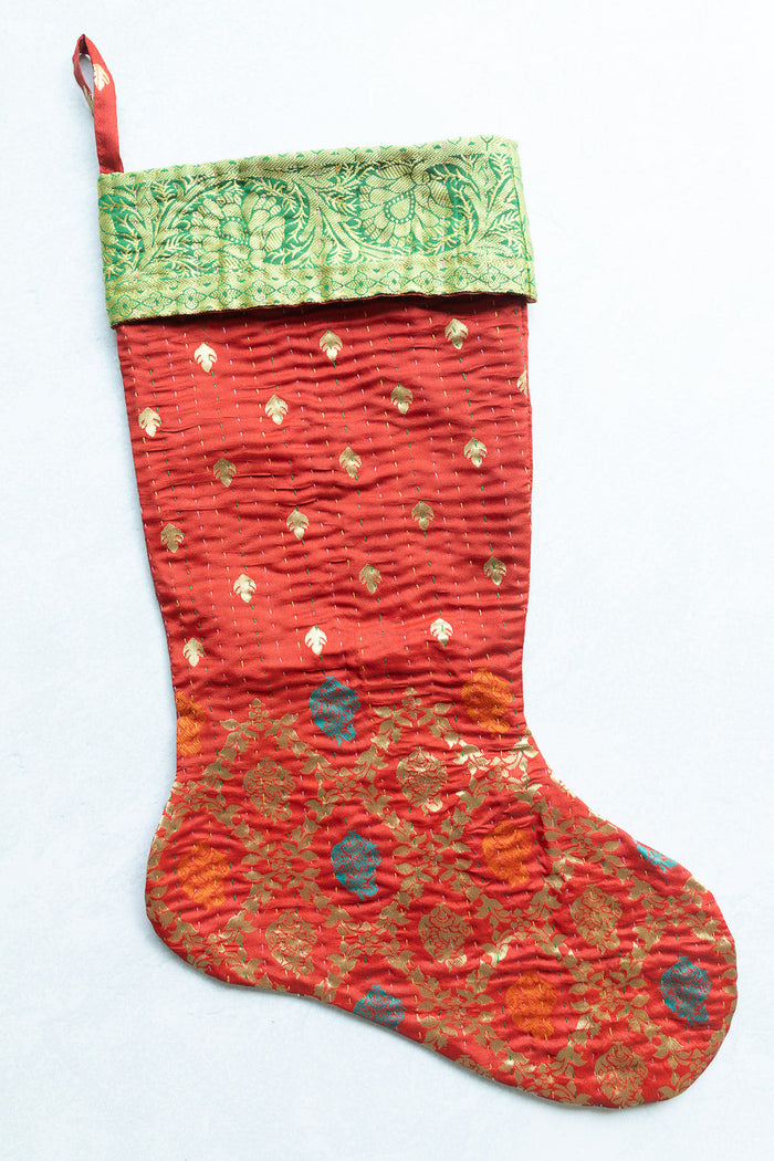 dignify Kantha Christmas Stocking