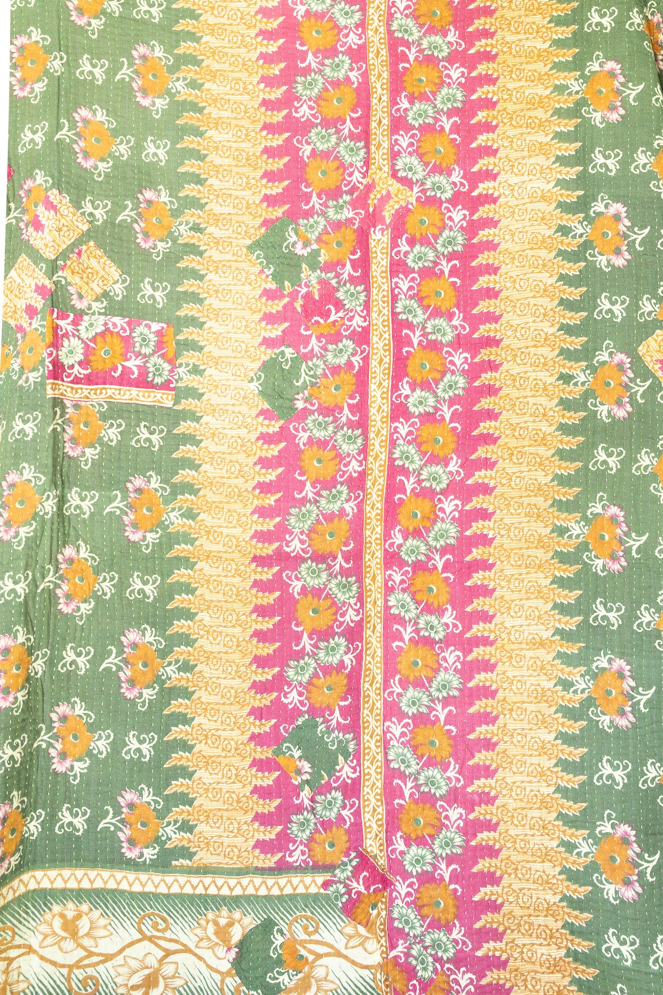 Brilliant Large Kantha Throw