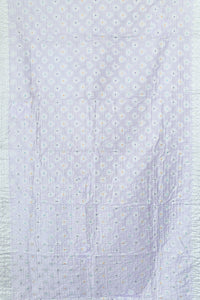 Brilliant Silk Blend Kantha Throw Blanket