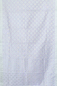Brilliant Silk Blend Kantha Throw Blanket