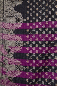 Candid Silk Blend Kantha Throw Blanket