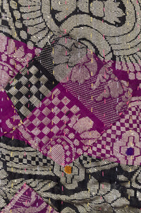 Candid Silk Blend Kantha Throw Blanket