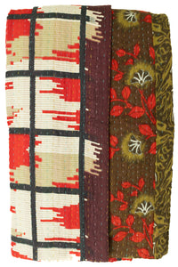 Canyon Kantha Throw Blanket