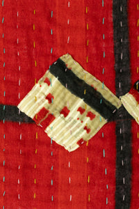Canyon Kantha Throw Blanket