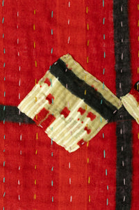 Canyon Kantha Throw Blanket