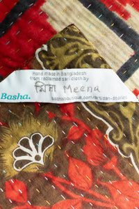 Canyon Kantha Throw Blanket