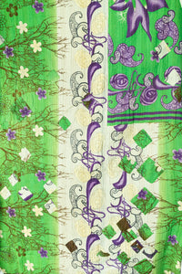 Caring Large Kantha Throw Blanket