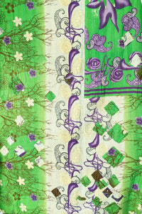 Caring Large Kantha Throw Blanket
