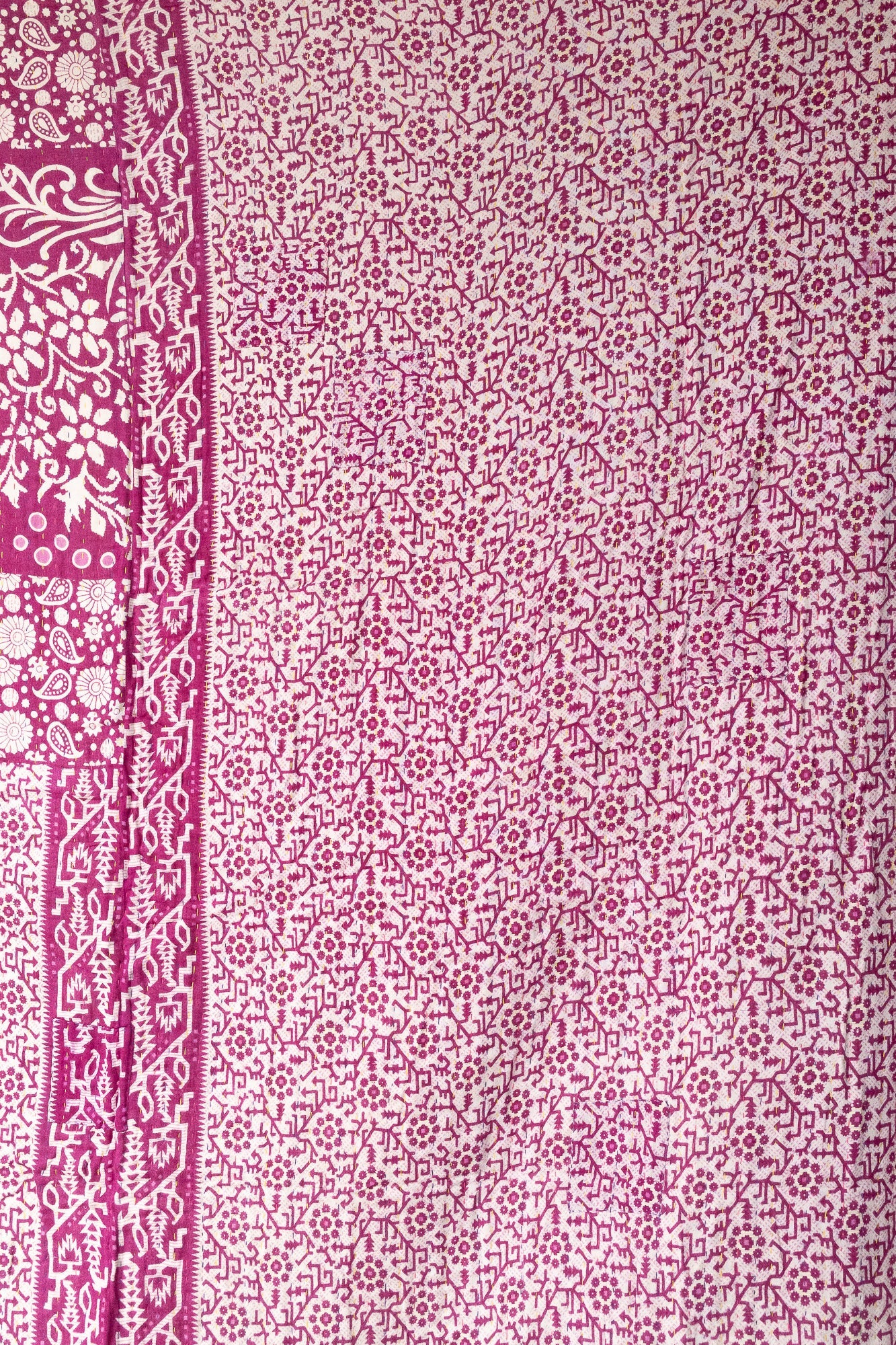 Caring Large Kantha Throw