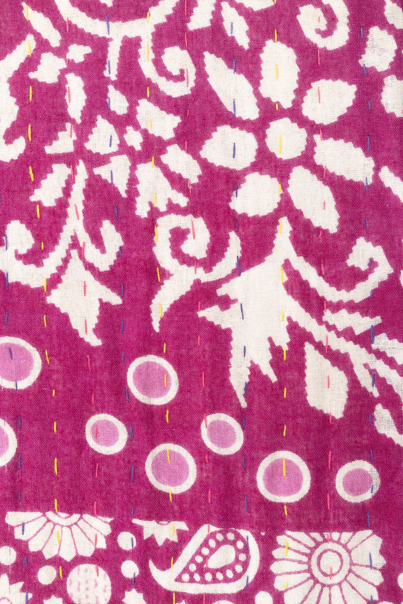 Caring Large Kantha Throw