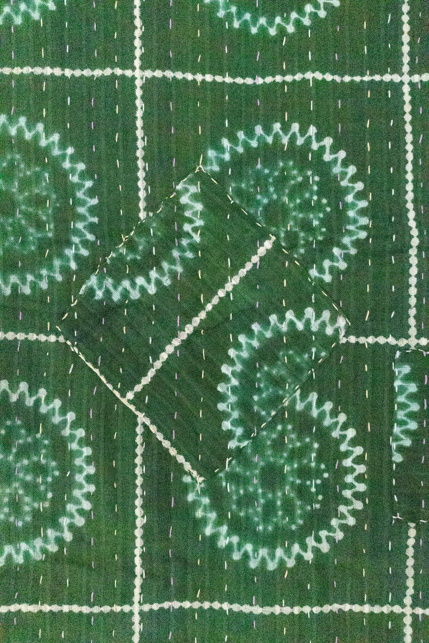 Cedar Holiday Kantha Blanket