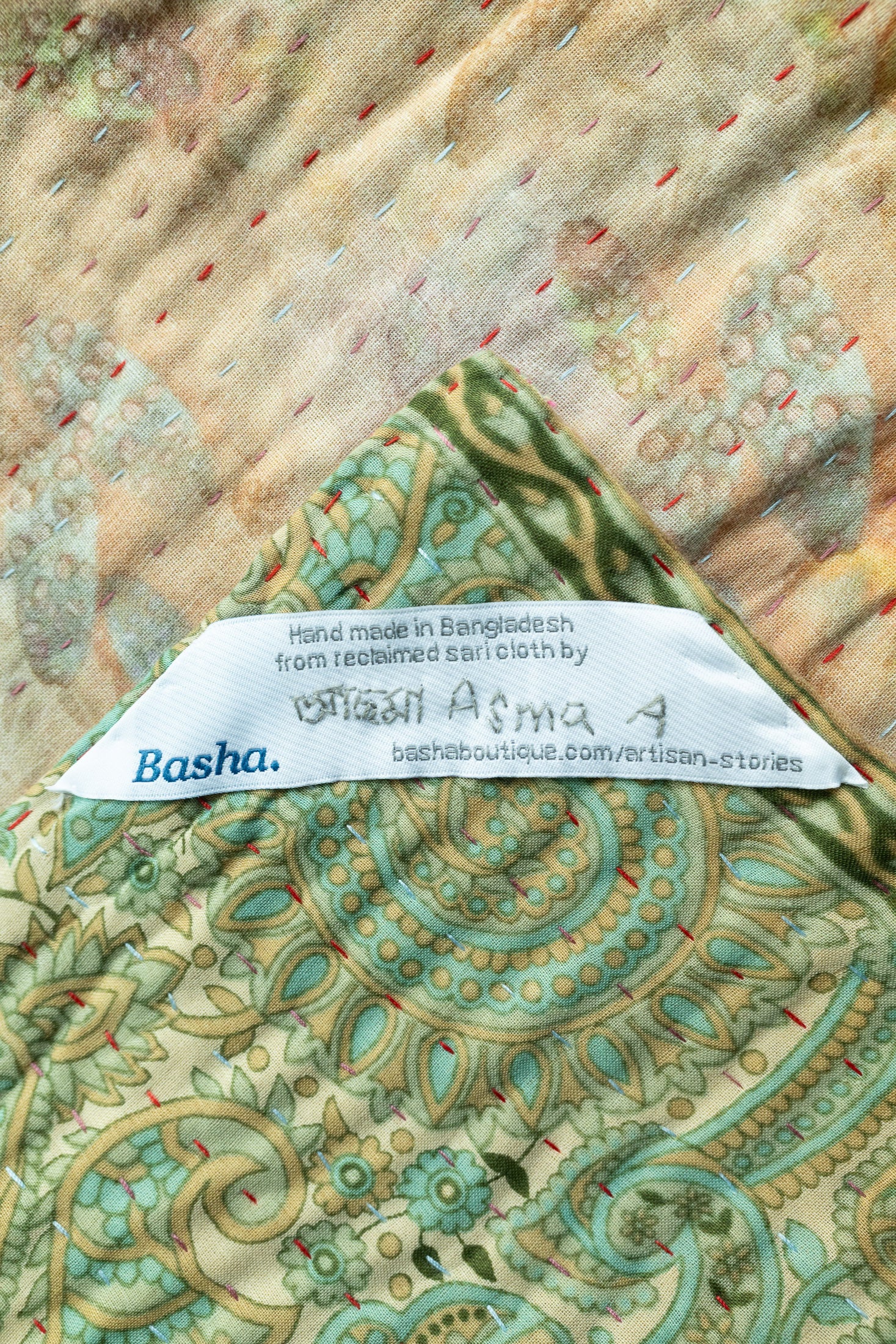 Charm No. 1 Mini Kantha Blanket