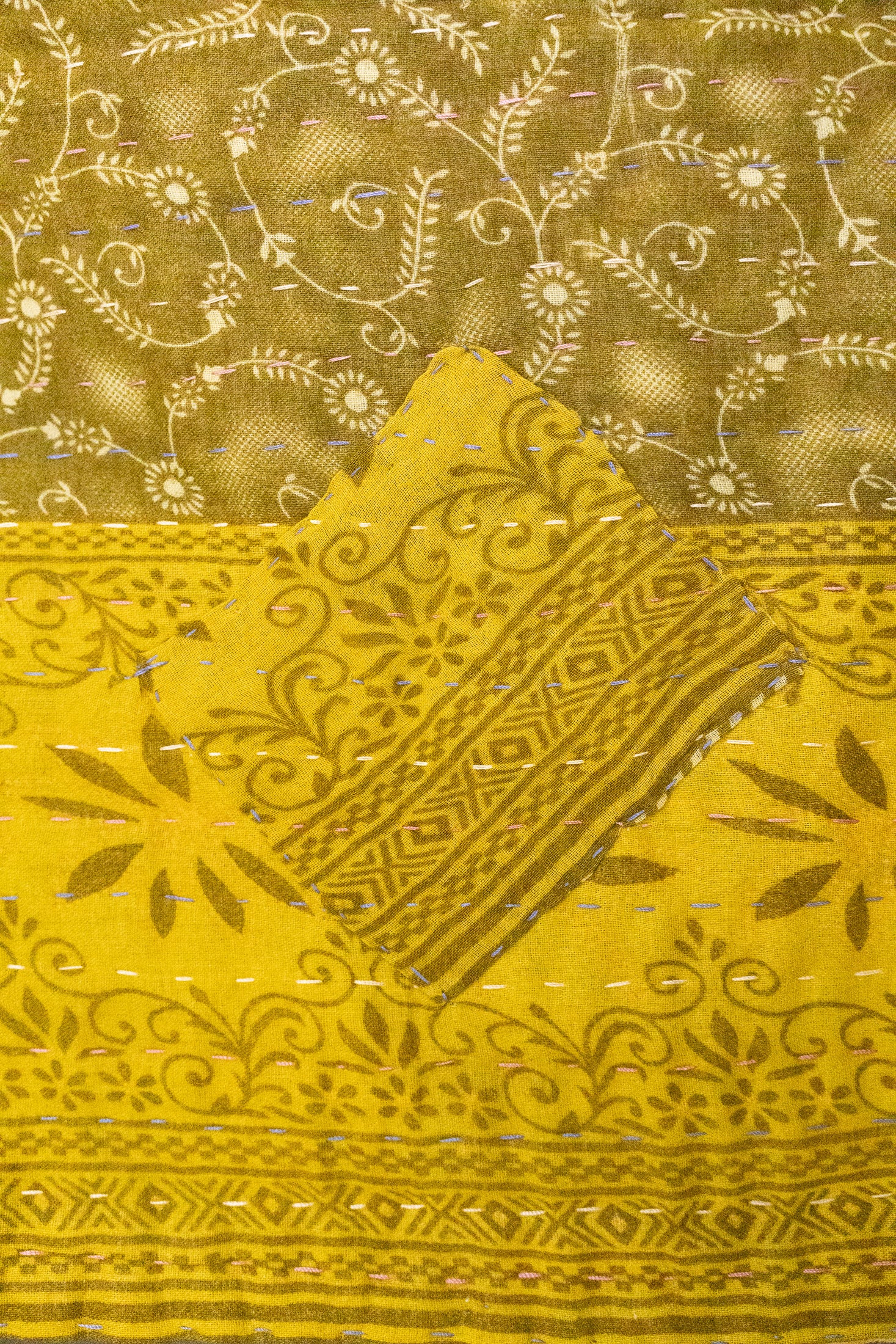 Charm No. 4 Mini Kantha Blanket