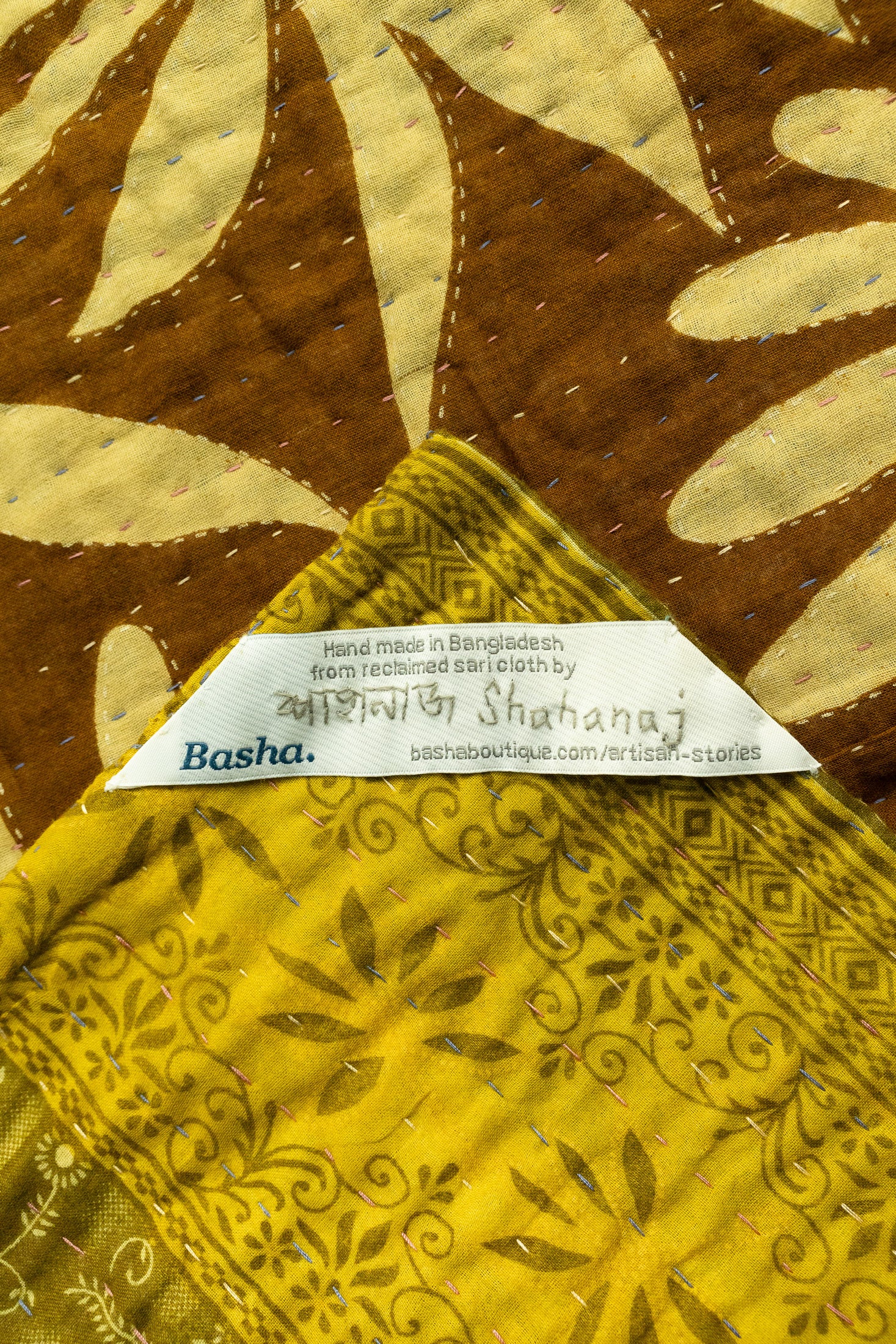 Charm No. 4 Mini Kantha Blanket