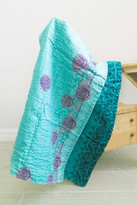 dignify Kantha Baby Blanket Quilt