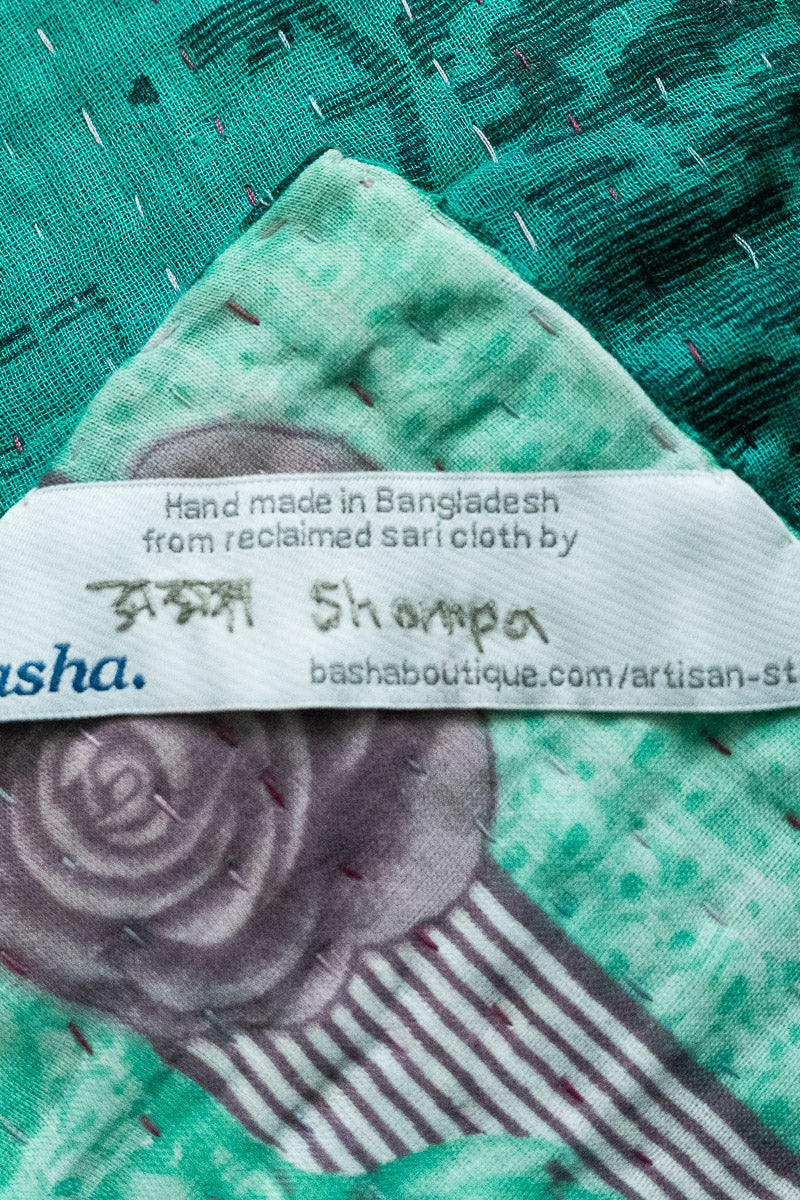 Charm No. 4 Kantha Baby Blanket