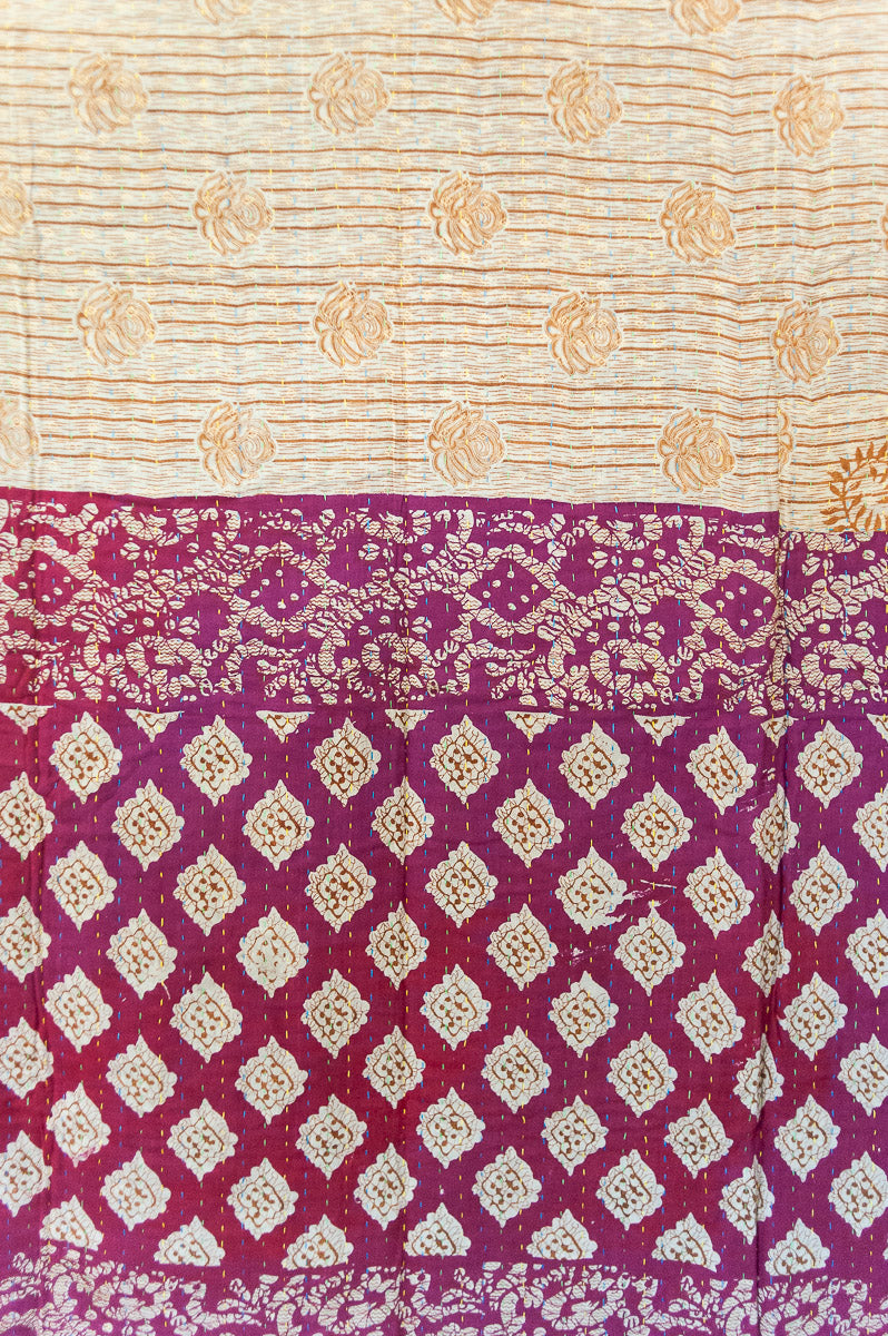 Charm No. 1 Kantha Baby Blanket