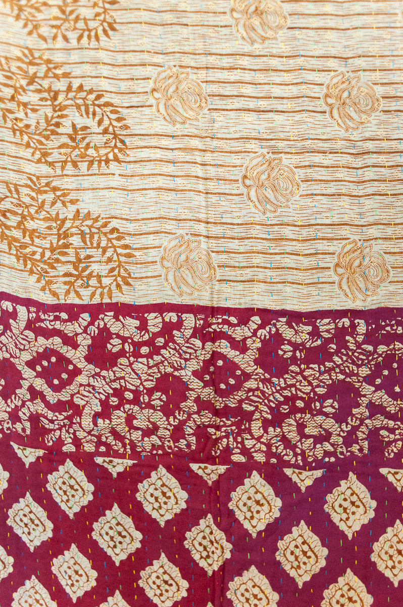 Charm No. 1 Kantha Baby Blanket