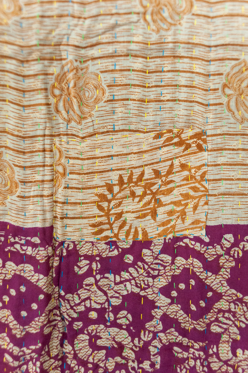 Charm No. 1 Kantha Baby Blanket
